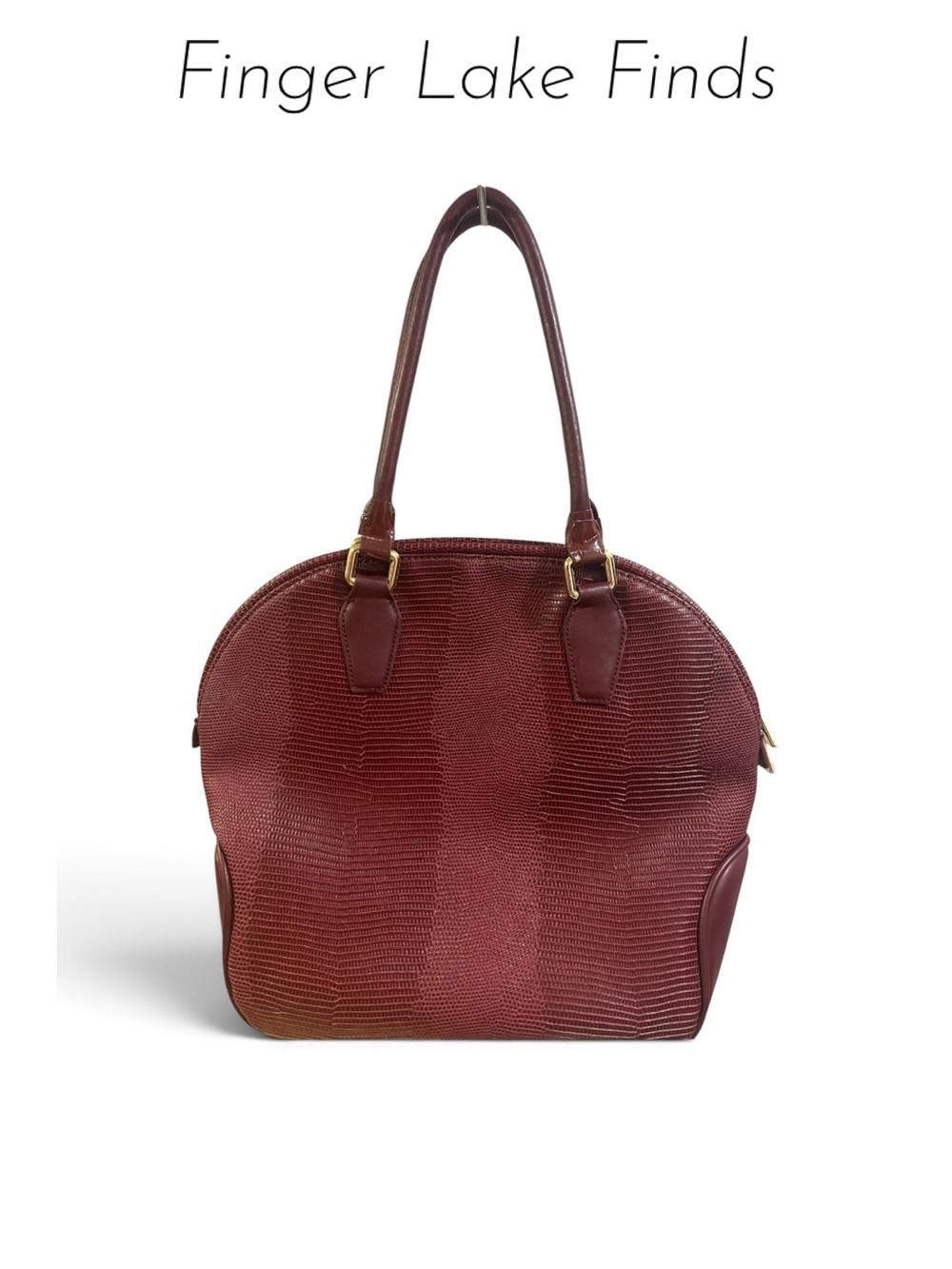 Vintage Liz Claiborne Top-Handle Satchel Purse